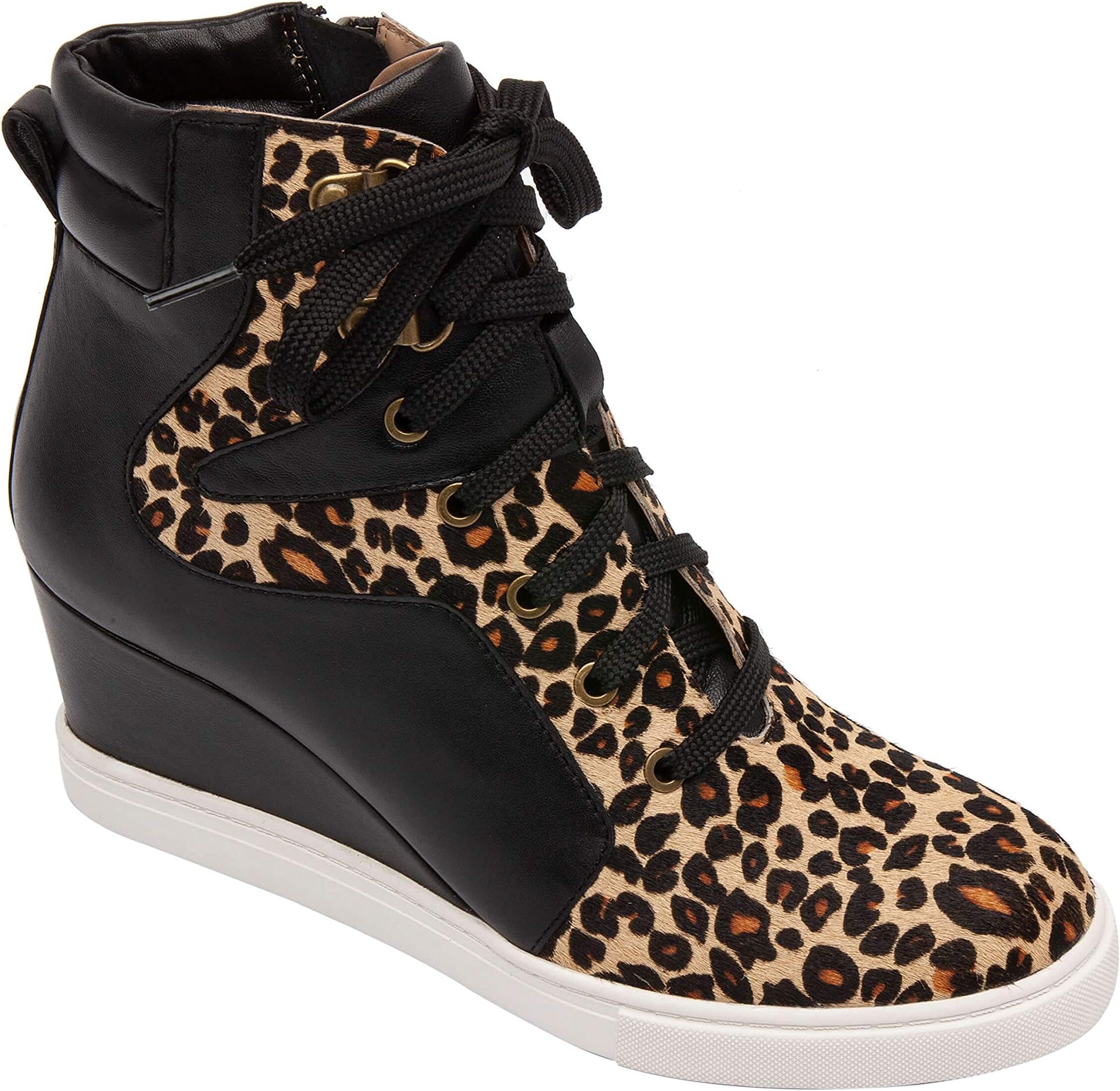 Linea Paolo - Fleur - Sporty Luxe Lace-Up Mid-Height Wedge Sneakers (New Fall)