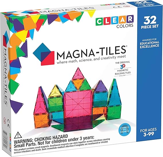 wooden magna tiles