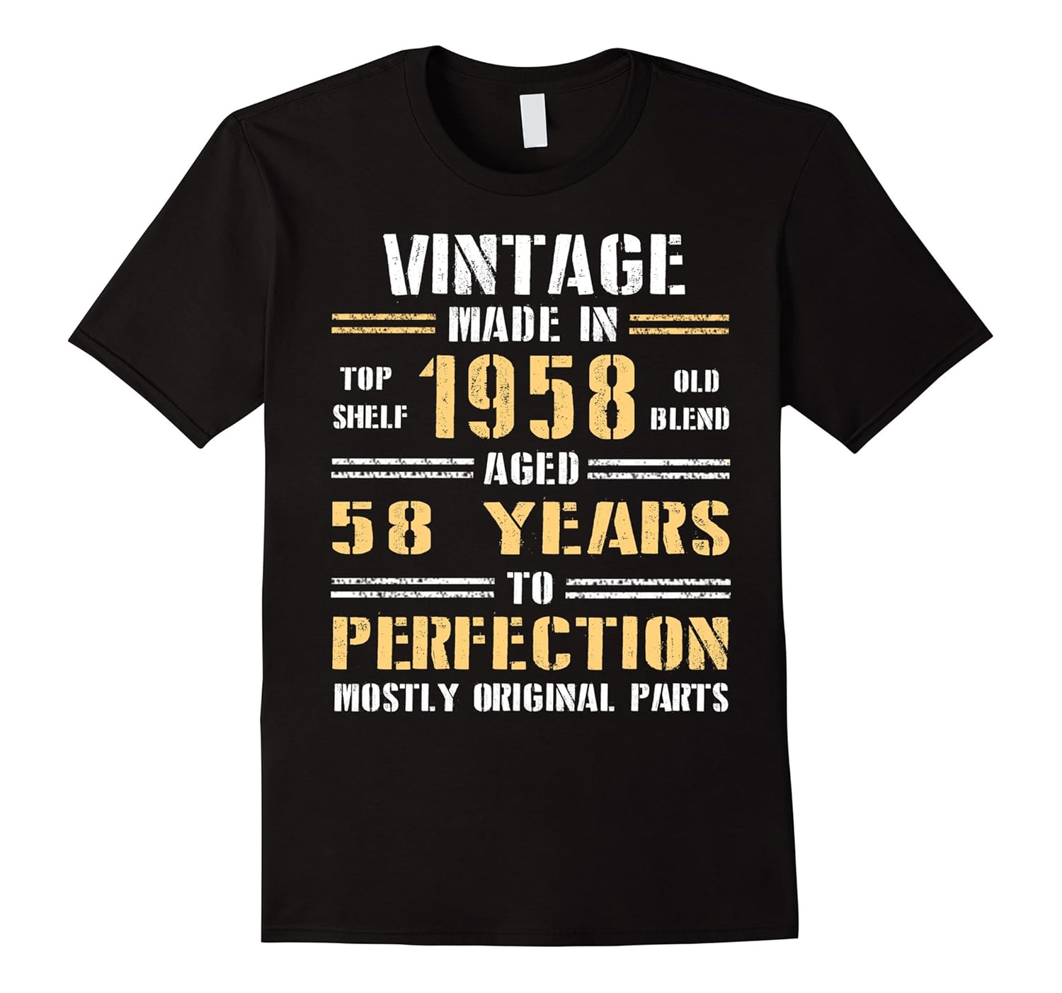 Made in 1958 TShirt,58th Birthday TShirt, 58 years oldsArt Artvinatee