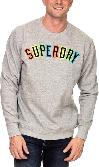 superdry long sweatshirt