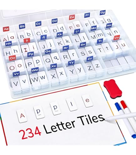 Amazon.com: EAI Education Magnetic Letters Classroom Set : Toys