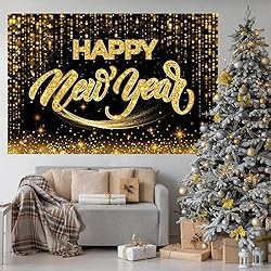 Happy New Year Backdrop-New Years Eve Party
