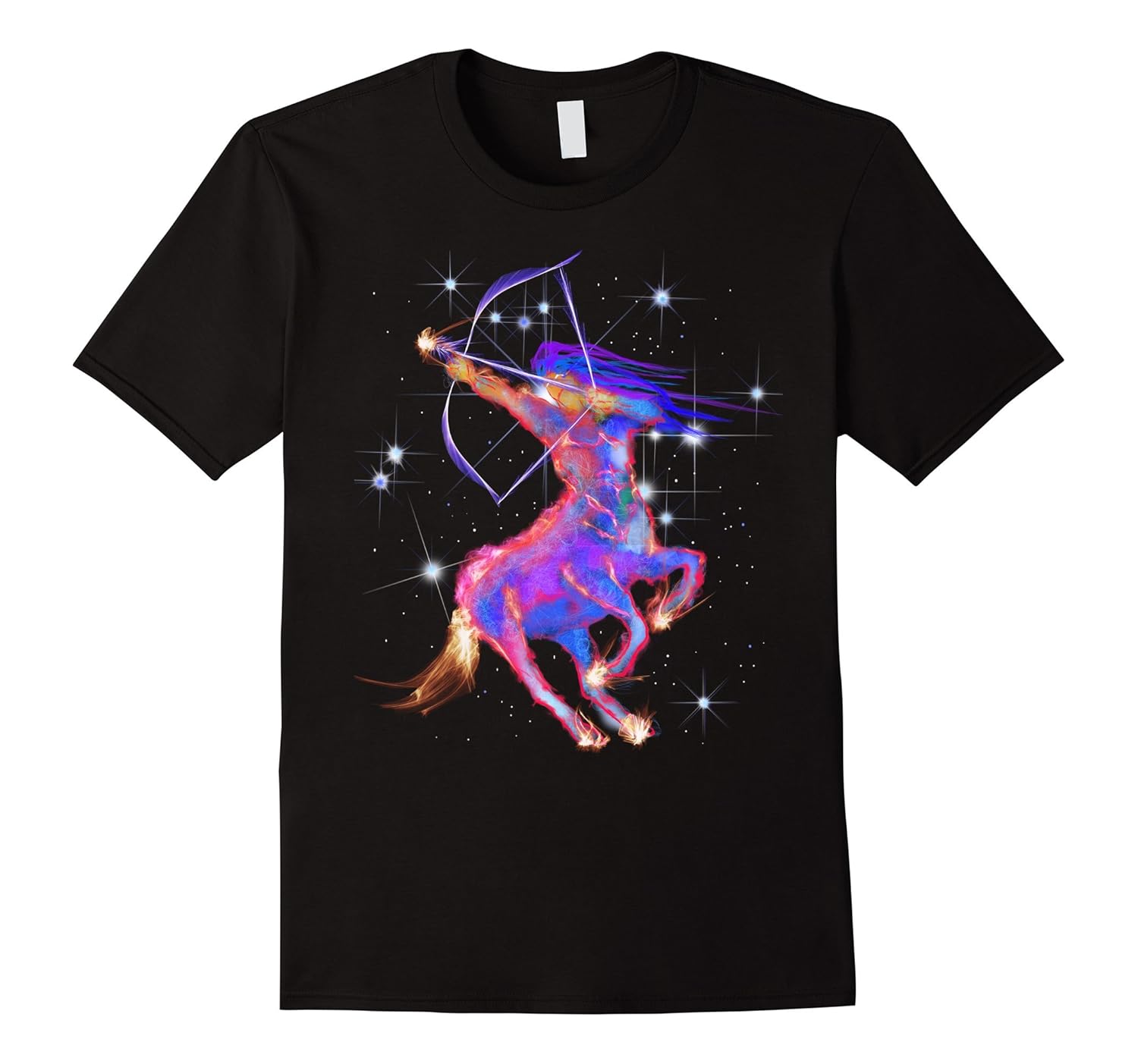 Sagittarius centaur astrology shirt-Rose