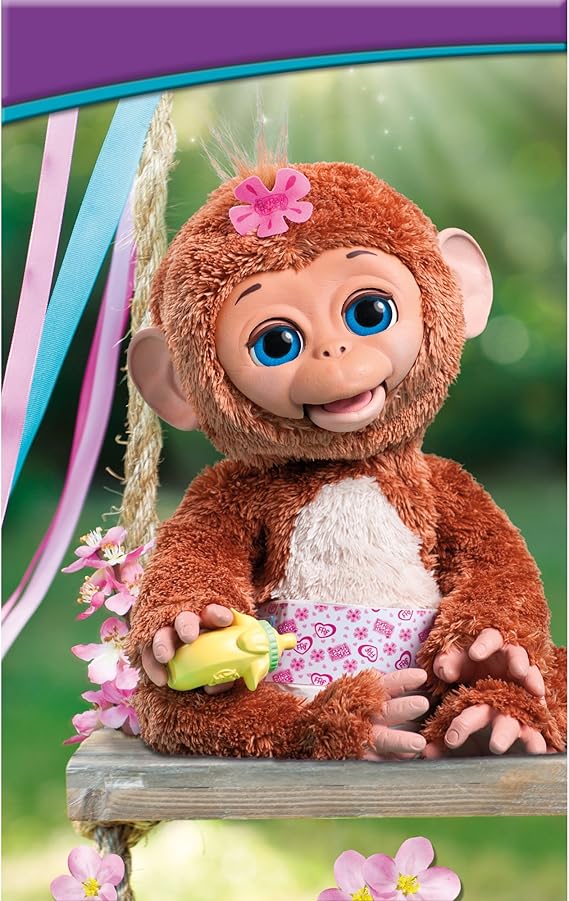 furreal cuddles the giggly monkey