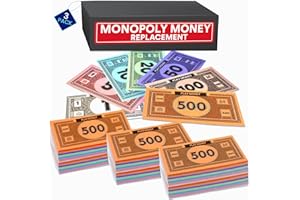 OREVEN Monopoly Money Refill Pack (3 Mono)
