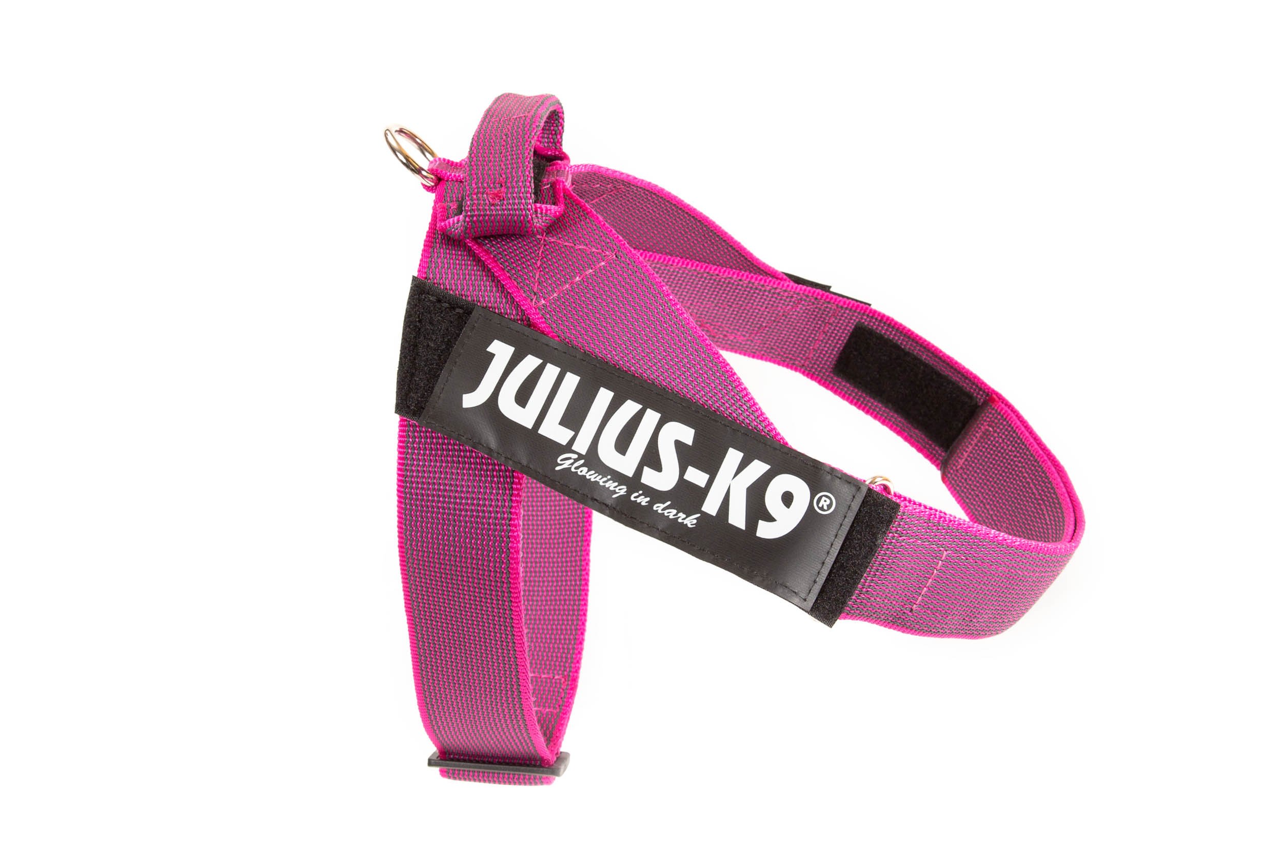 Julius-K9, IDC Color & Gray Belt Harness, Size: L / 1, Pink-Gray