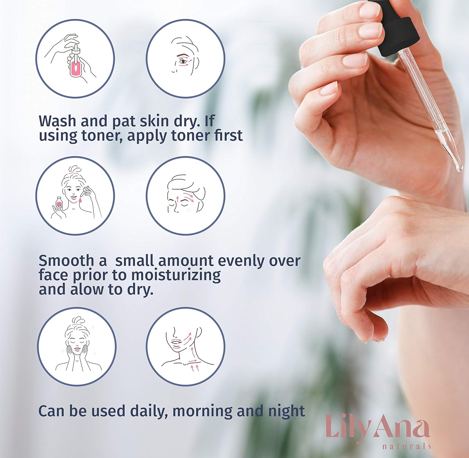 Vitamin C Serum for Face - Face Serum with Hyaluronic Acid and Vitamin E, Anti Aging Serum, Reduces Age Spots and Sun Damage, Promotes Collagen and Elastin - 1oz: Beauty