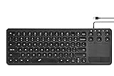 Vilros 15 Inch USB Keyboard with Touchpad-Great for