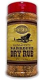 Kansas City Barbecue Dry Rub 12.2 Oz By Grubbin Rubs for Beef, Pork or Poultry, All Natural, No Preservatives, No MSG, Gluten Free (Kansas City)