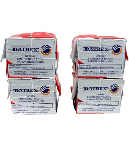 Pastille Eau Potable Eau Potable D'urgence Datrex 4 Oz / 125 Ml Sacs - Paquet De 64 Jeux Vectrex