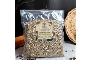 Organic Peru Grade 1, Natural dry process, Unroasted Green Coffee Beans, Mega Beans Coffee, Dry/Natural Method