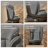Silver Cross Discover i-Size High Back Booster Seat Isofix Glacier view 3
