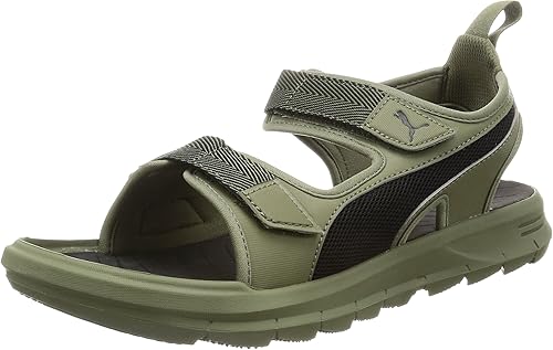 Amazon プーマ サンダル Wild Sandal Plus メンズ ブラック バルバドス チェリー 30 0 30cm Puma プーマ スポーツサンダル