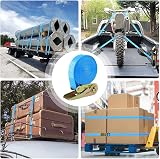 TLGREEN 10 Pack Ratchet Tie Down Straps 6m Endless 800 kg Capacity view 8