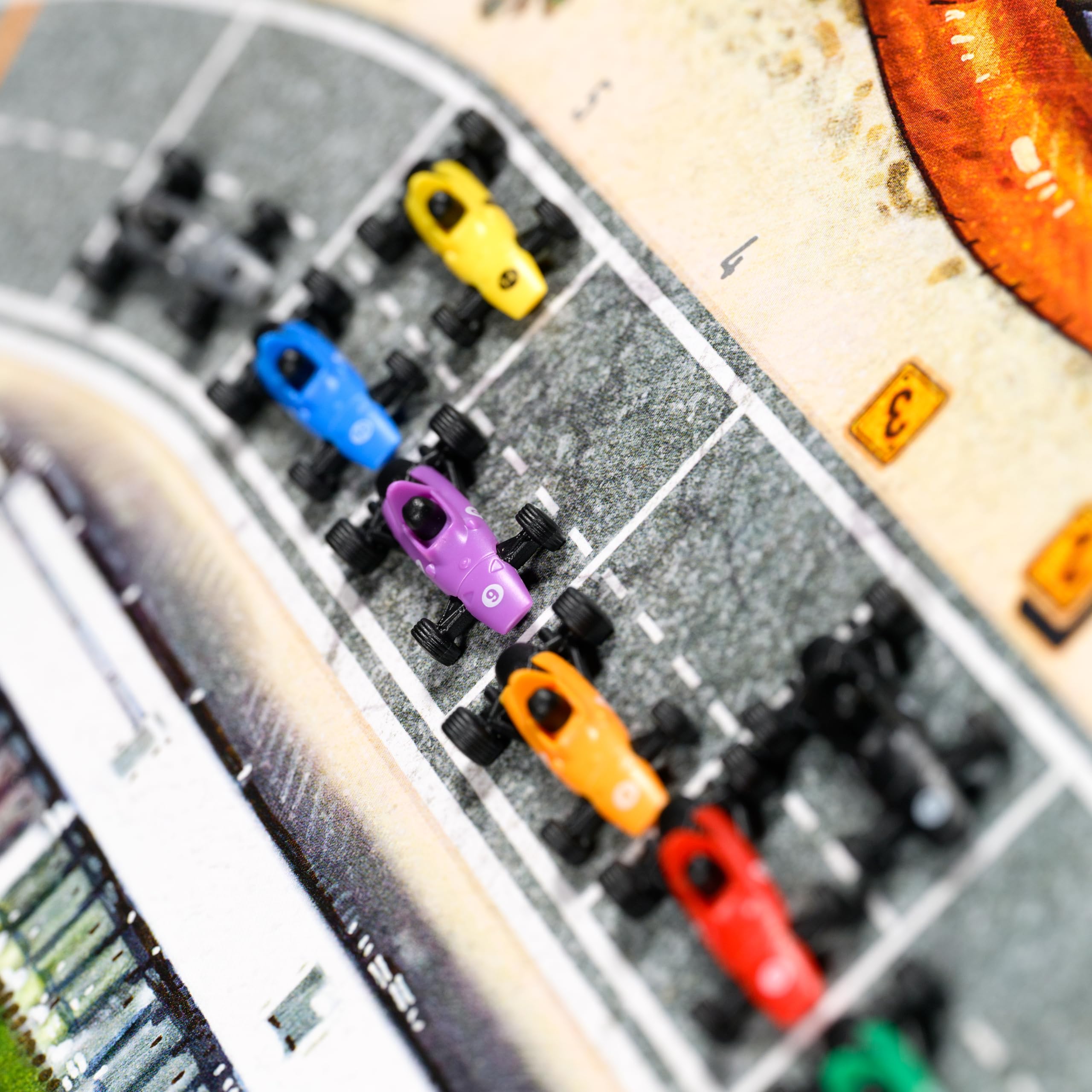 Asmodee Heat: Tunnel Vision Board Game Expansion - New Tracks, Championship Season & Front Wing Module, Racing Strategy Game for Kids & Adults, Ages 10+, 1-7 Players, 60 Min Playtime