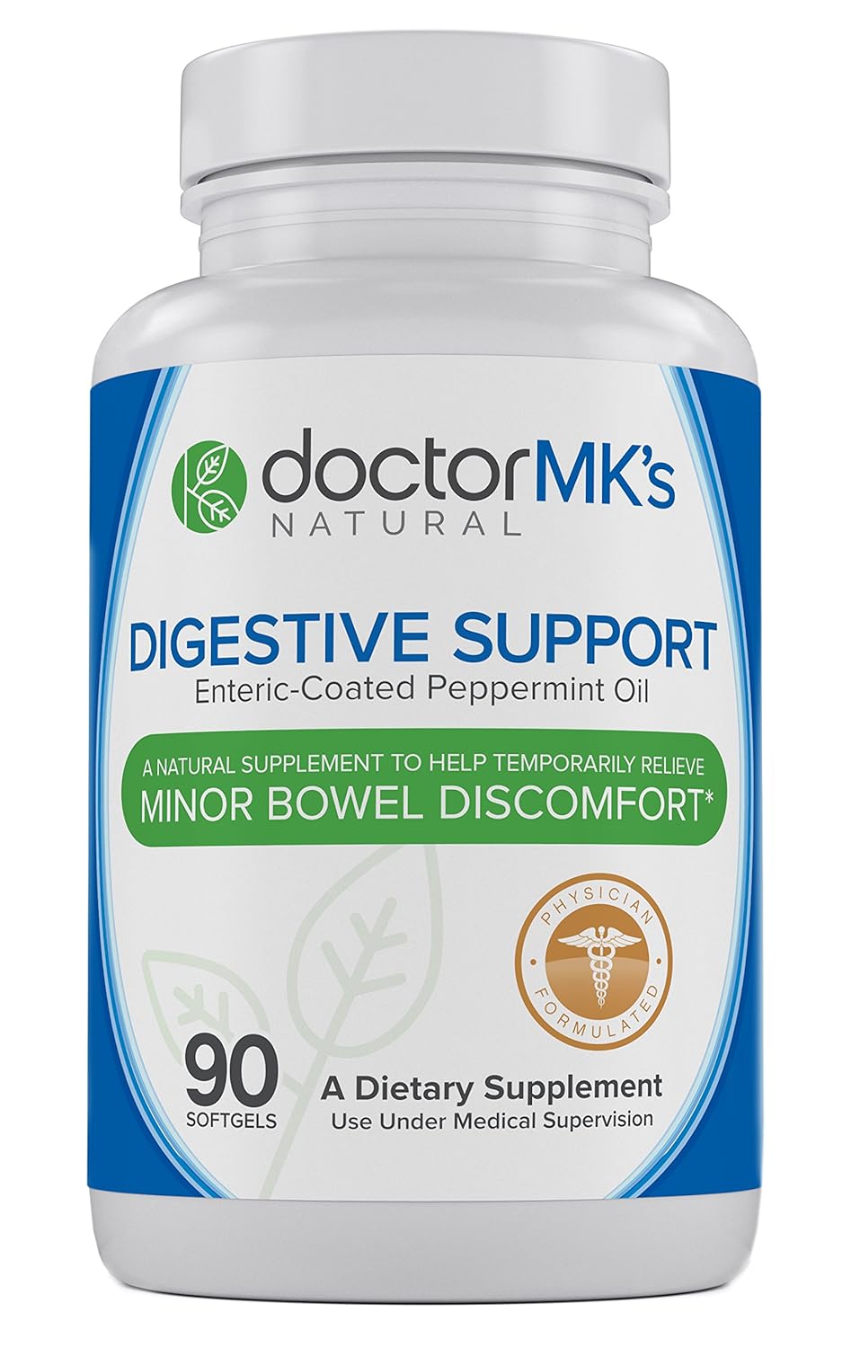 IBS Relief Supplement by Doctor MK's® Compare to IBgard® Ingredients 90