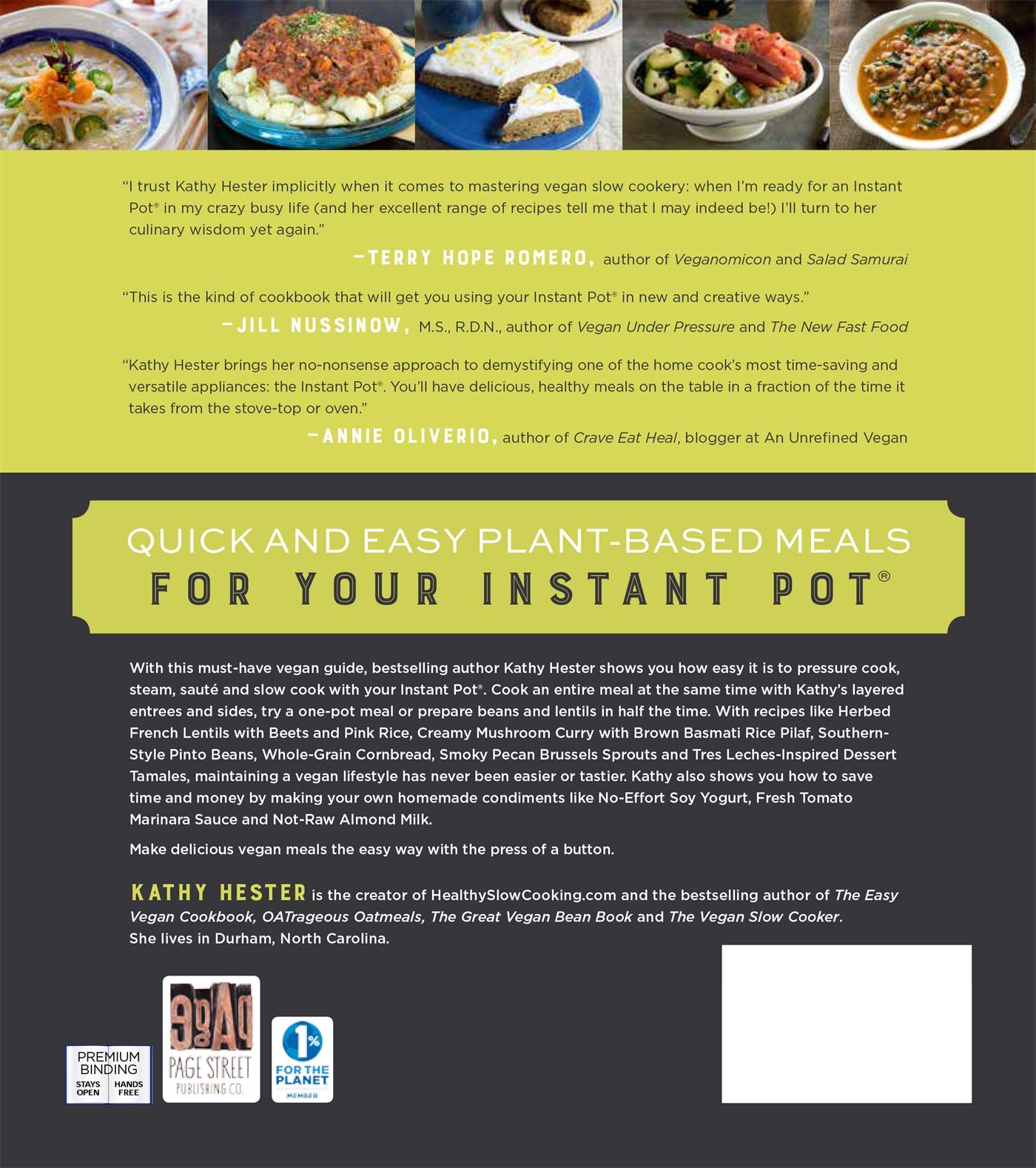 The Ultimate Vegan Cookbook For Your Instant Pot 80 Easy And Delicious Plant Based Recipes That You Can Make In Half The Time Amazon De Hester Kathy Fremdsprachige Bucher