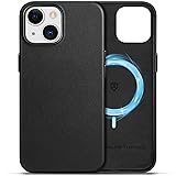 SHIELDON Case for iPhone 15 6.1", Genuine Leather