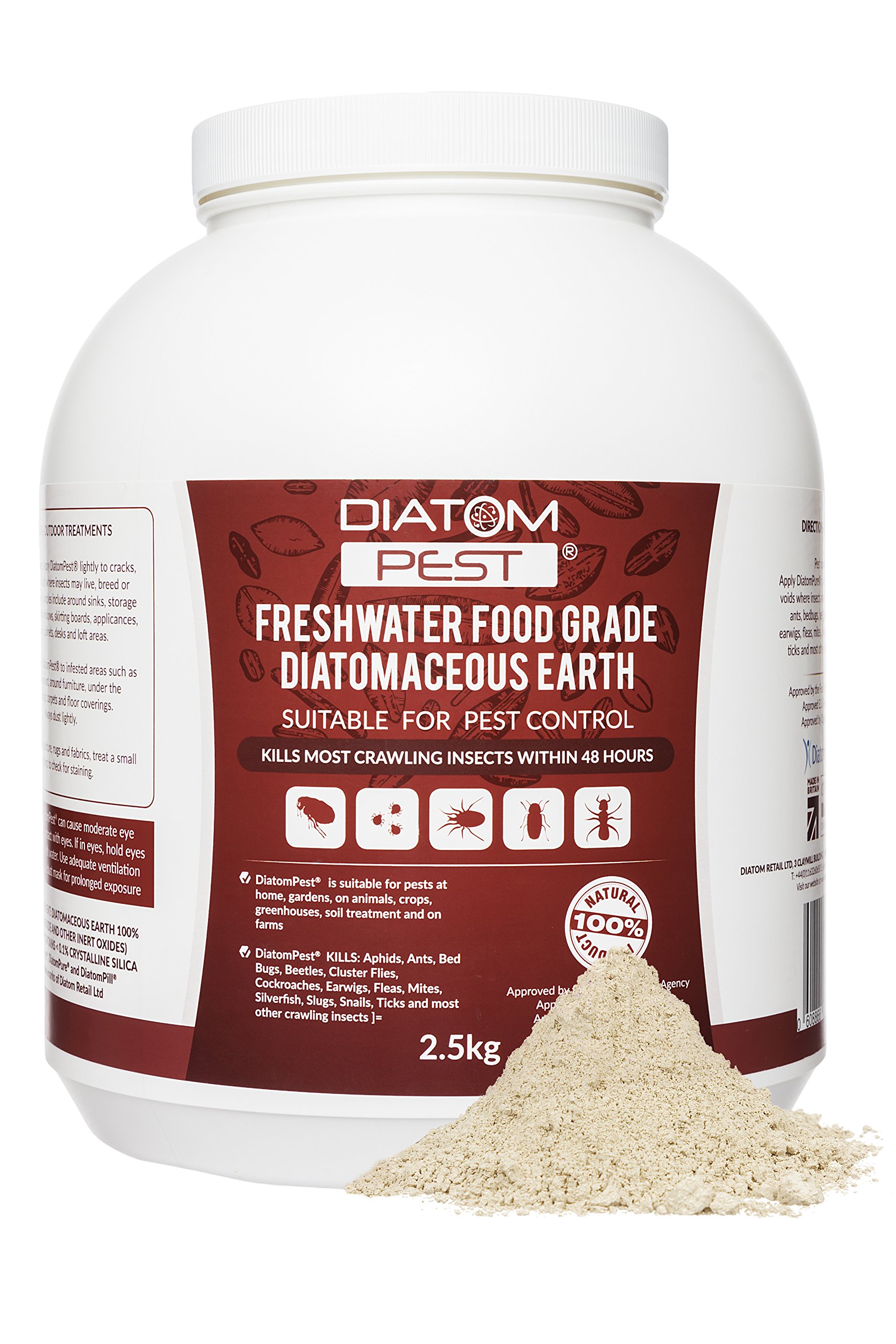 DiatomPest® Pest Grade Diatomaceous Earth 2.5kg