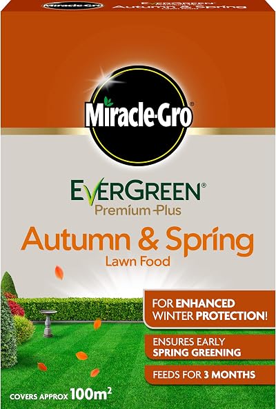 Miracle-Gro EverGreen Premium Plus Autumn & Spring Lawn Food 2kg