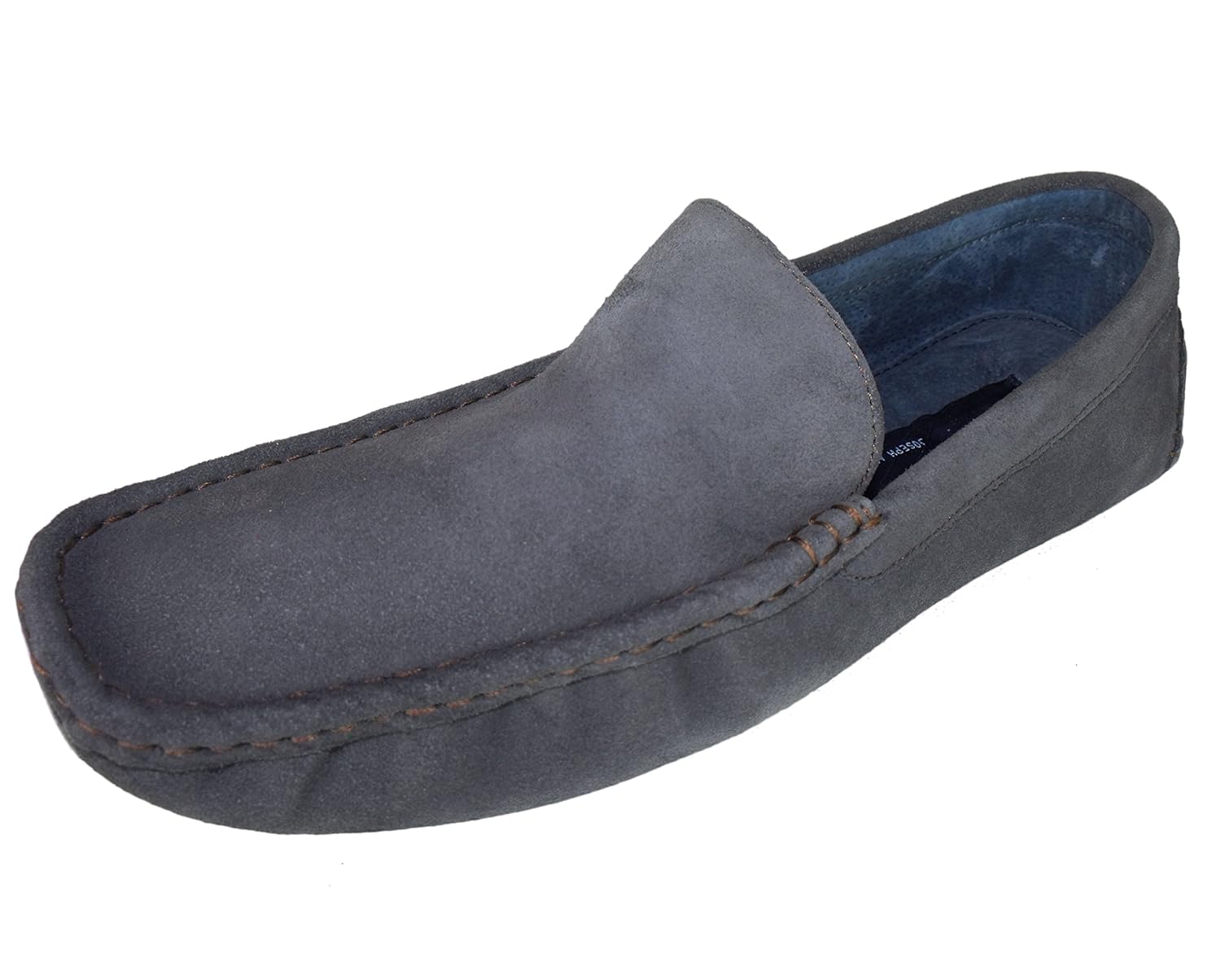 mens grey driving shoes