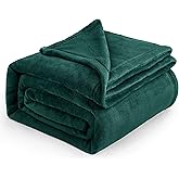 Bedsure GentleSoft Fleece Blankets King Size Emerald Green - Bed Blanket Soft Lightweight Plush Cozy Fuzzy Luxury Microfiber, 108x90 inches