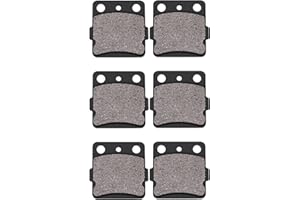 AWSZH Front & Rear Brake Pads Fit for Honda FourTrax 300 Sportrax 400 TRX 400X TRX300EX TRX 300EX 1993-2009 TRX400EX TRX 400EX 1999-2009 TRX250X TRX250R FourTrax Sportrax Yamaha Raptor 350 Raptor 660R