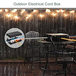 Outdoor Extension Cord Box, Large Waterproof