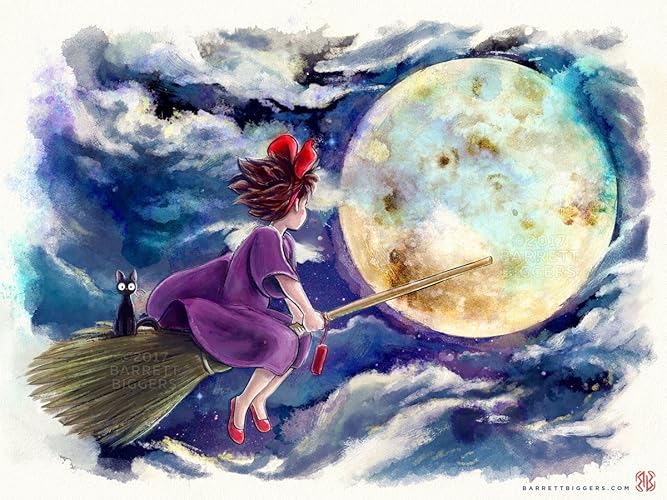 Amazon Com Studio Ghibli And Hayao Miyazaki Anime Inspired Kiki S