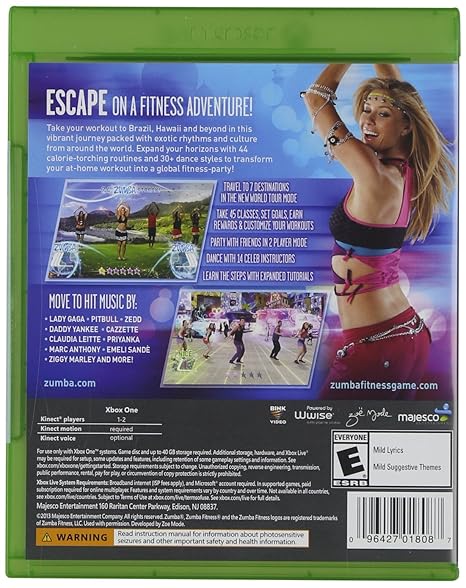 xbox one workout games 2018