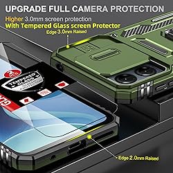FRLMOOES for Motorola Moto G14 Case with 2 Screen