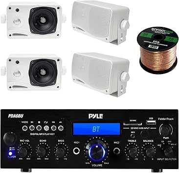 pyle 200 watt bluetooth speaker