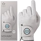 CLAPLEY GOLF Men's Golf Glove, Cabretta Leather, Ball Marker Included | Standard Fit, Refined Cabretta Leather, Ball Marker Included, Breathable Design, Soft Feel, Flexible Fit, Golf Gloves Men