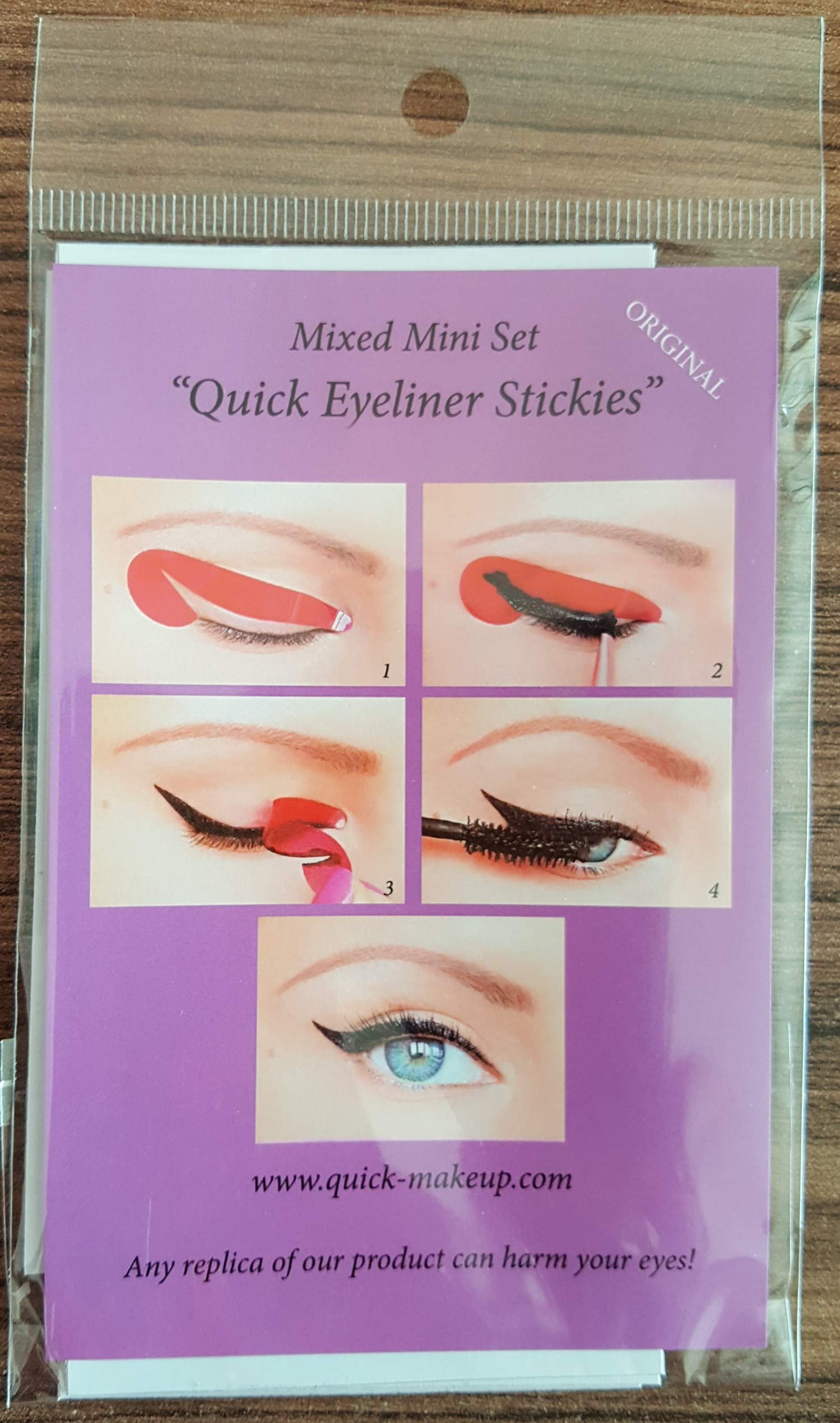 Quick Make-up Eyeliner Stickies Mixed Set of 32