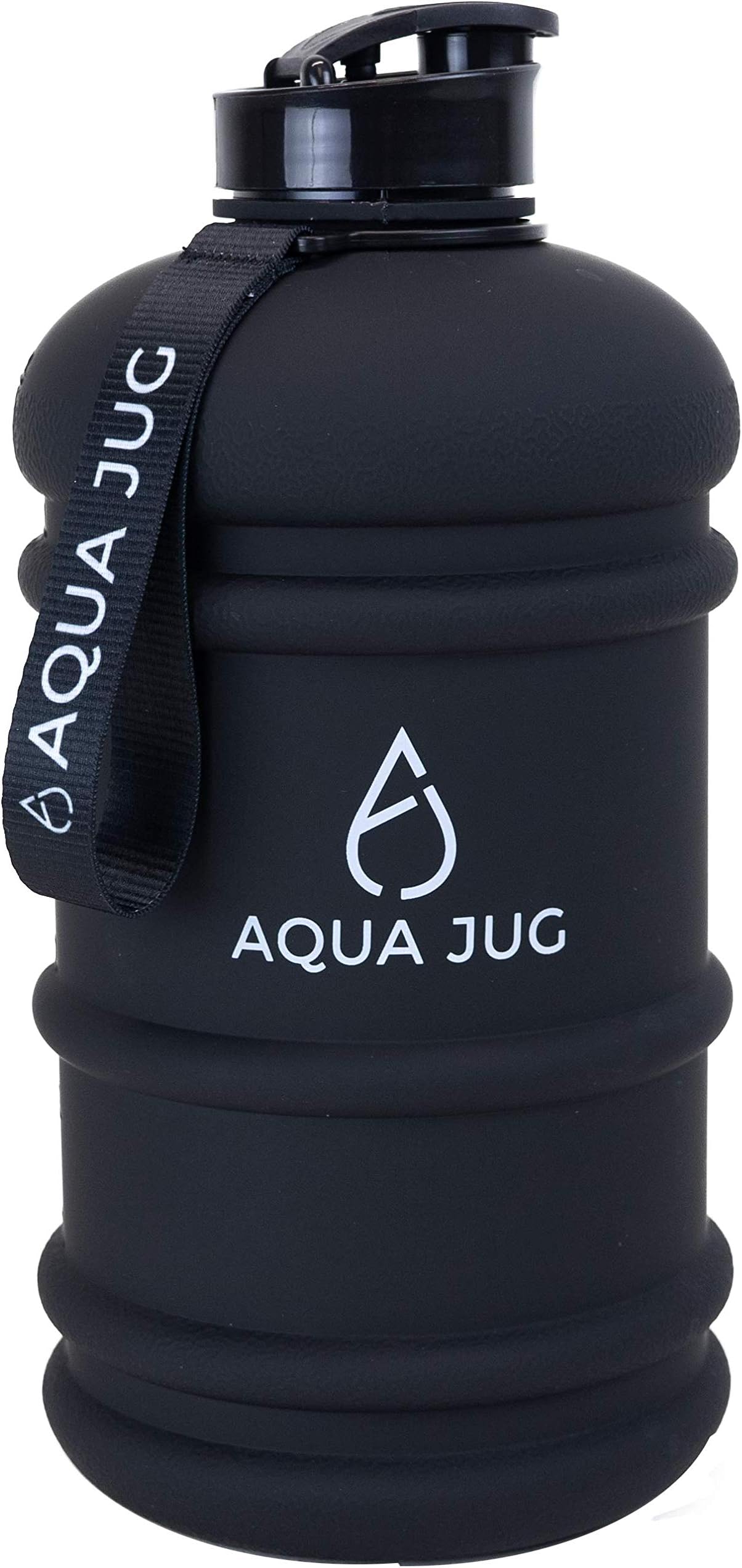 Aqua Jug Big Water Bottle, Dishwasher Safe BPA Free Drinking Water, 2.2L, Great for Gym Fitness Workout Sports Hiking and More