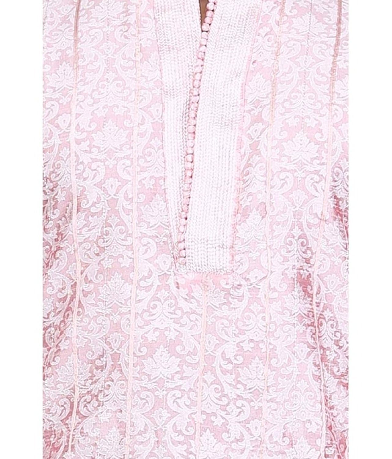 royal men's pink jacquard pintex sherwani