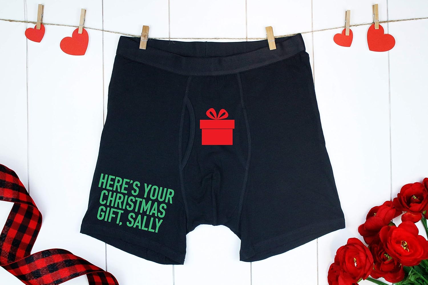 Amazon Com Funny Christmas Underwear Handmade