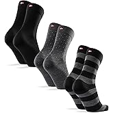 DANISH ENDURANCE Merino Wool Socks for Men and Women, Dress Socks, Thermal, Casual & Warm, 3 or 5 Pack
