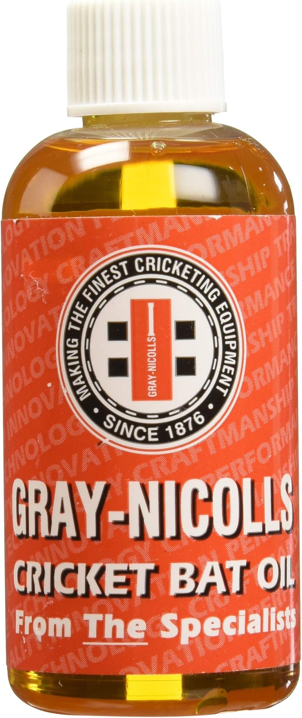 Gray-Nicolls Cricket Bat Linseed Oil Traditional Protection Moisture Balance