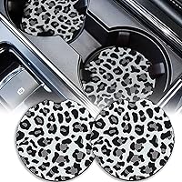 Car Coasters for Drinks Absorbent, Cute Car Coasters for Women & Men Cup Holder Coasters for Your Car with Fingertip…