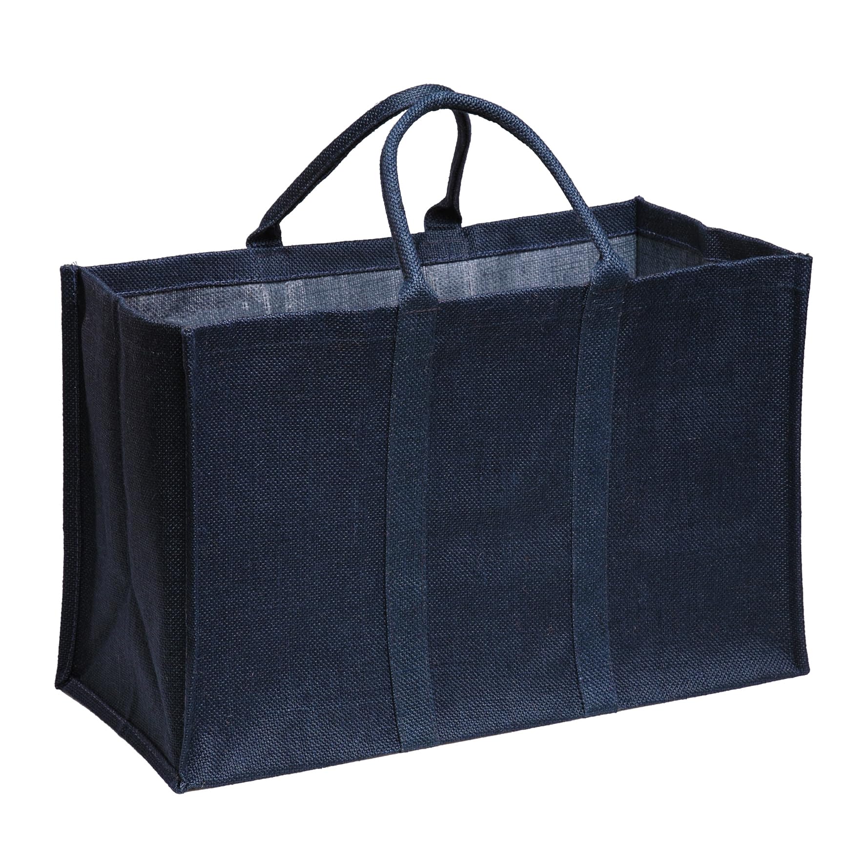The cordeline Multi-Purpose Jute Bag Small Size 55 X 35 X 25 cm Colour 48L S/Cardboard Sleeve, Jute Bag, Charcoal, 55 x 25 x 35 cm, sacjbpfan