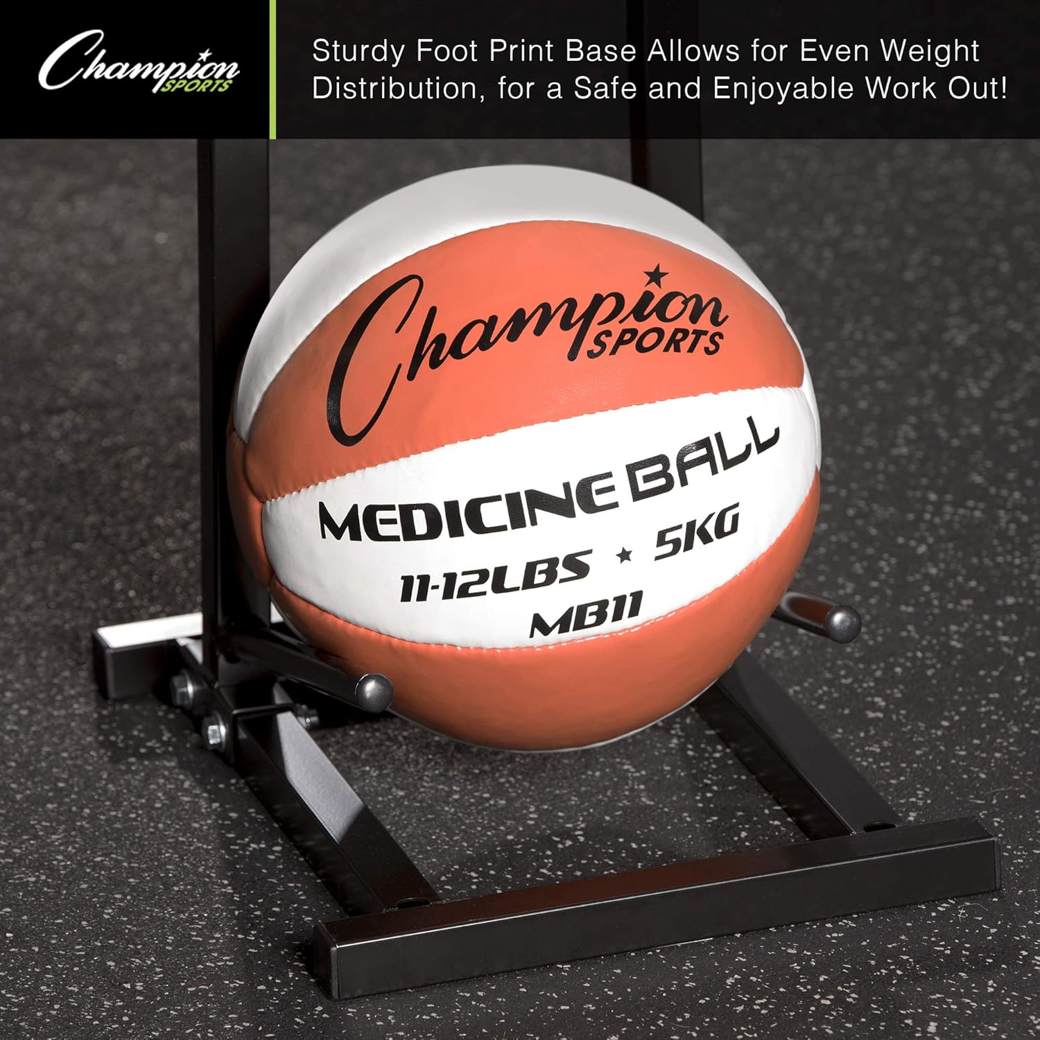 Champion Sports MBR1 Medicine Ball Tree : Medicine Ball Set : Sports & Outdoors