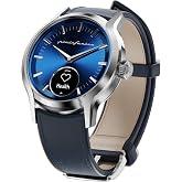 Pininfarina PURA Hybrid Smartwatch, Luxury Analog Watch, 30-Day Battery | Hybrid Analog Smartwatch, Heart Rate+HRV, Sleep+Activity Tracking, Smart Notifications, Up to 30-Day Battery, No Subscription