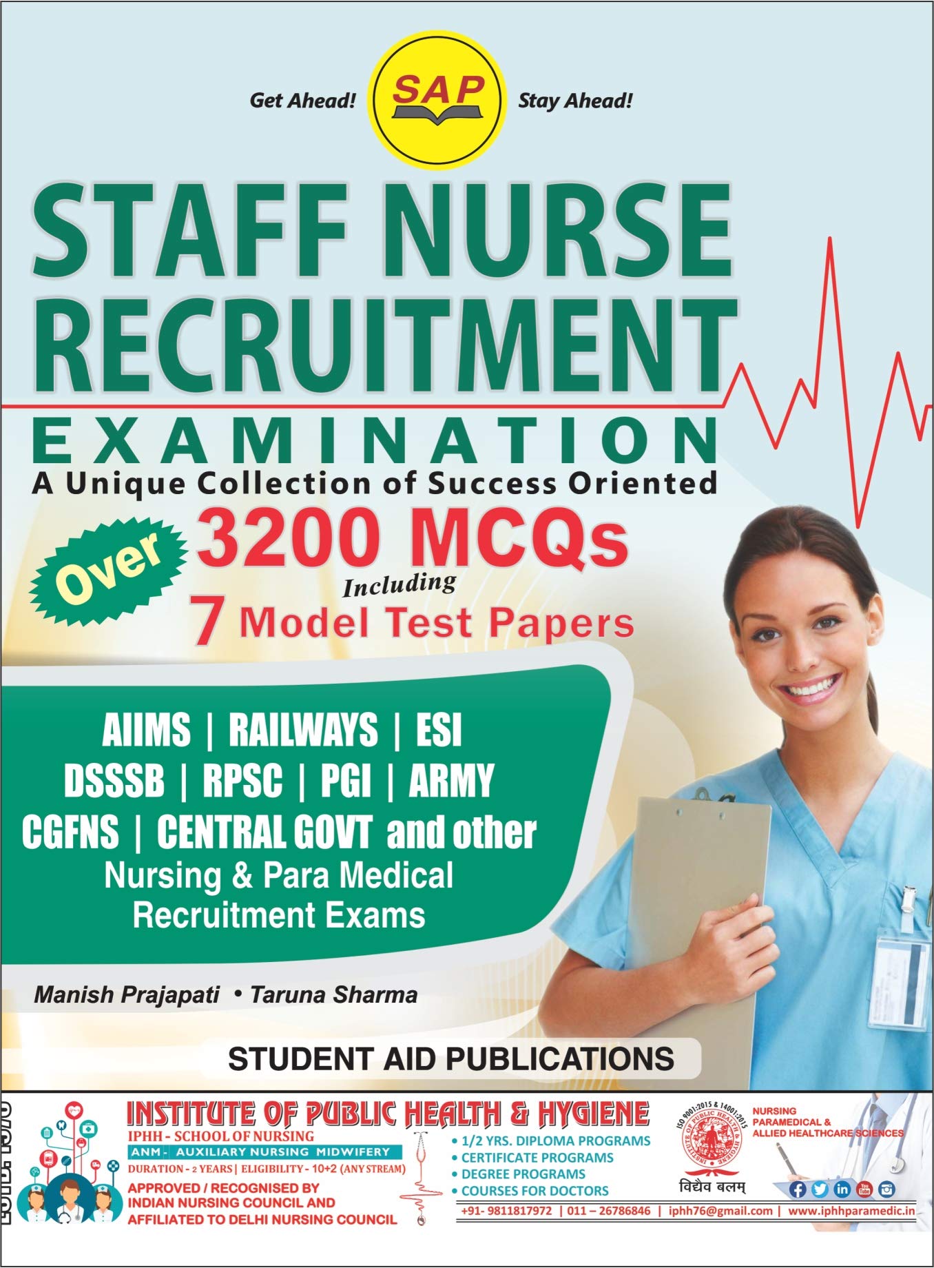 Staff Nurse Recruitment Exam (Latest) with Over 3200 MCQ’s + 7 Model Test Papers Useful in All Exams Staff Nurse Recruitment Exam (Latest) with Over 3200 MCQ’s + 7 Model Test Papers Useful in All Exams