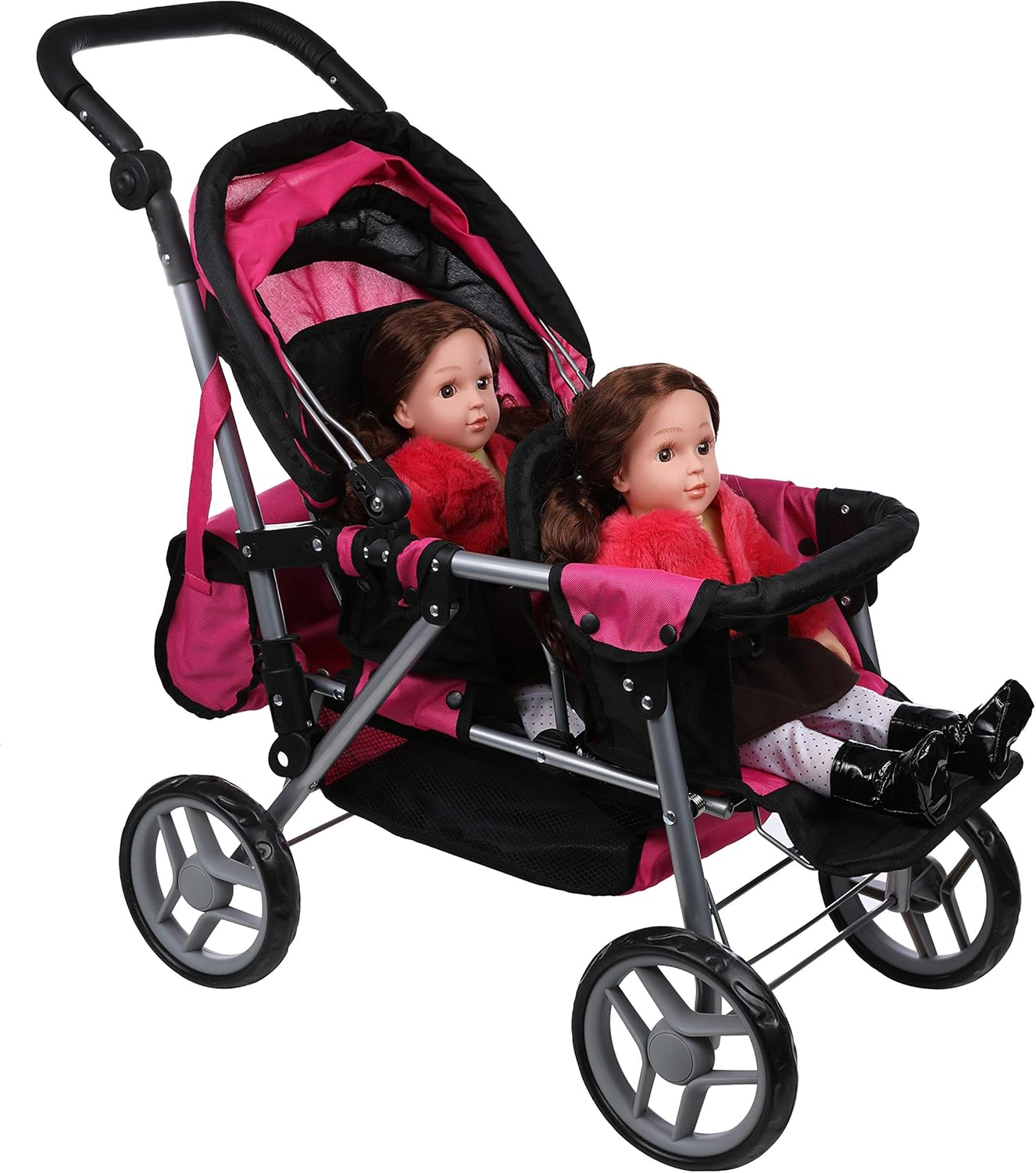mommy and me twin doll stroller