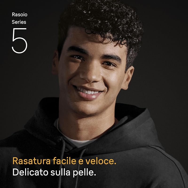 Serie 5 Rasoio Elettrico Barba, 1 Accessorio, 52-B1200si, Blu