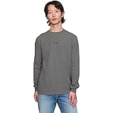 Gap Mens Long Sleeve Logo Waffle Crewneck Tee T-Shirt