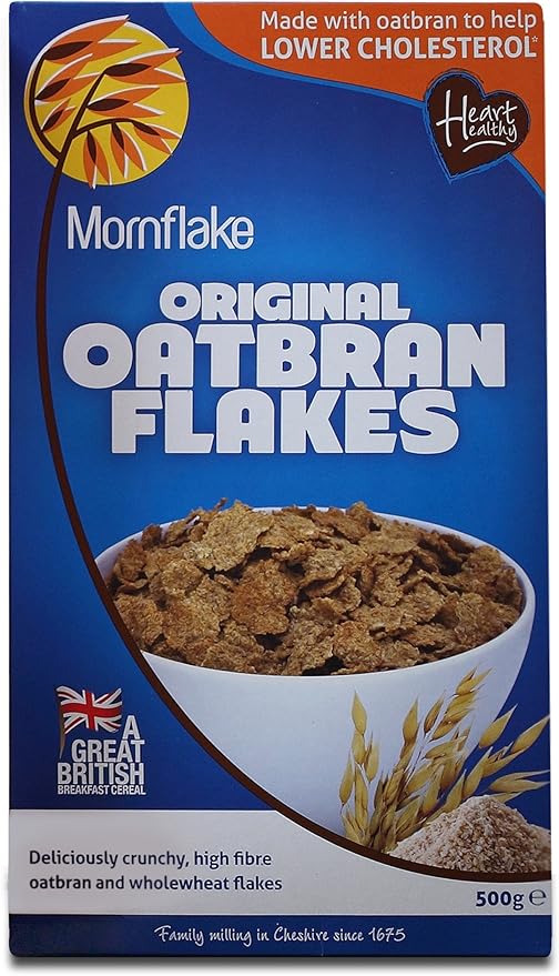 Mornflake Oatbran Flakes Original 500 g (Pack of 8) Amazon.co.uk Grocery