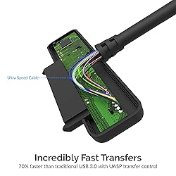 SABRENT SATA to USB Cable - USB 3.0 to 2.5” SATA