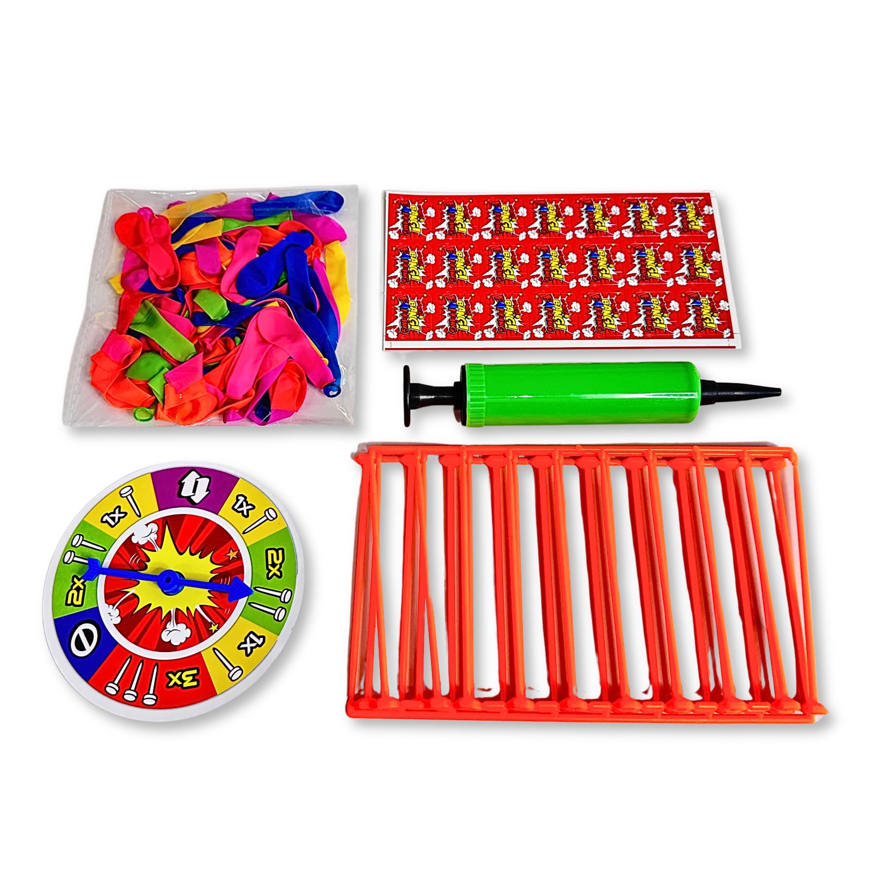 Balloon Popping Game - Whack A Bang Tabletop Party Game For Kids & Adults, Family Night Fun